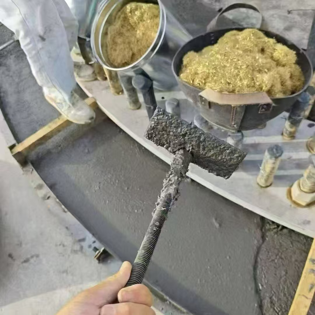 肃宁C120钢纤维高强无收灌浆料 轧机压缩机汽轮机发电机锻压设备底座灌浆材料